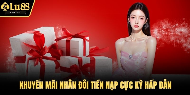 Khuyến Mãi LU88 Hấp Dẫn Nhất 2025 – Cơ Hội Nhận Quà Giá Trị Khuyến mãi nhân đôi tiền nạp cực kỳ hấp dẫn